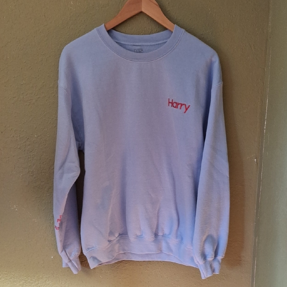 RARE Harry Styles Blue Sweatshirt Merch